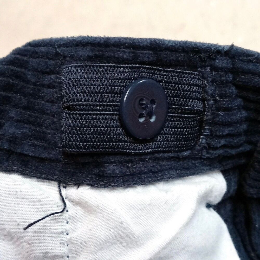Polo Ralph Lauren Kids Corduroy Pants Size 4/4T Preppy Straight Leg Navy Blue - Picture 8 of 9